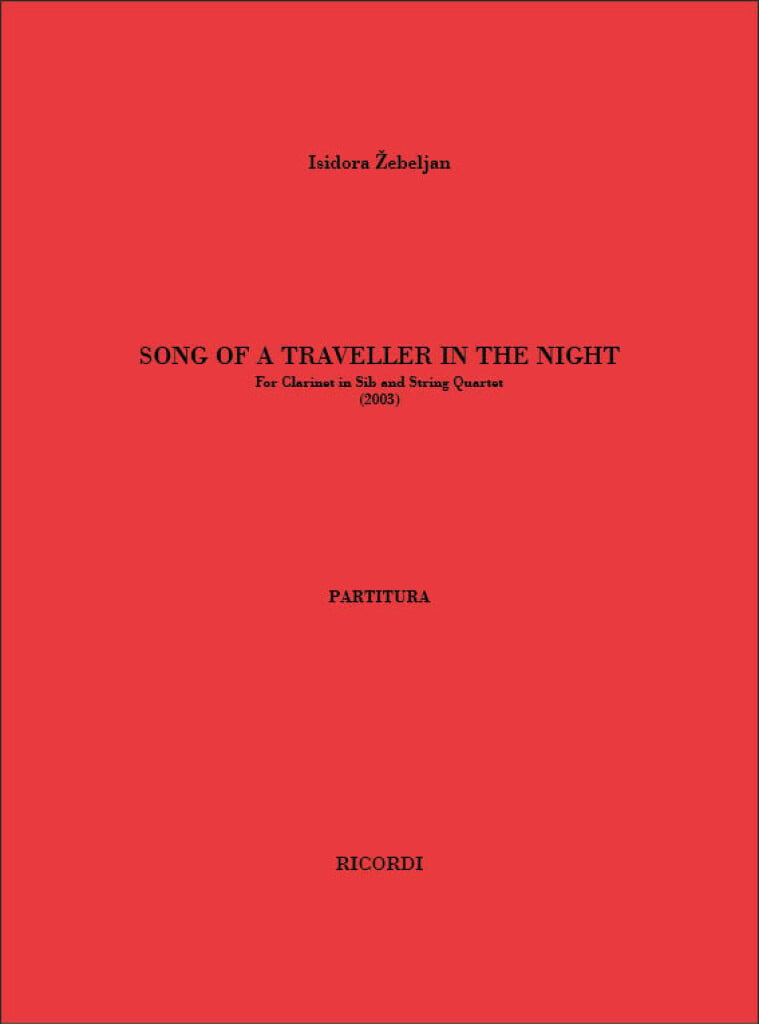 Song Of A Traveller In The Night